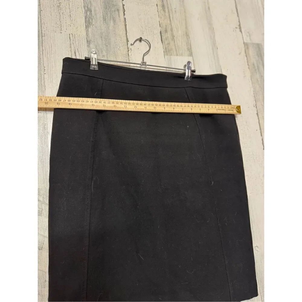 Halogen black midi skirt - Picture 7 of 8